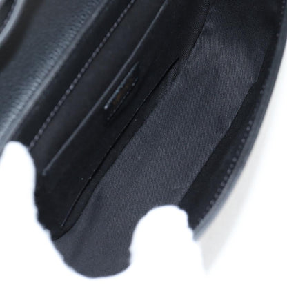 Versace Black Leather Medusa