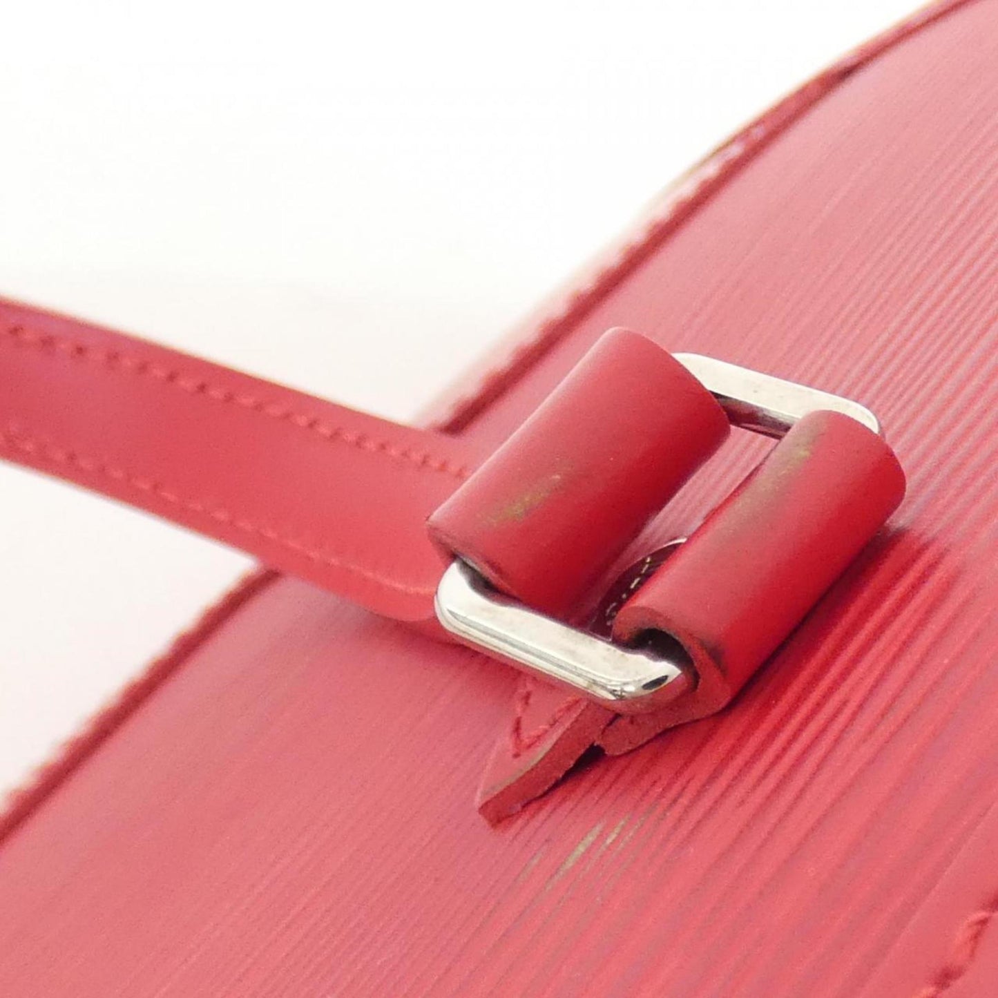 Louis Vuitton Red Leather Madeleine