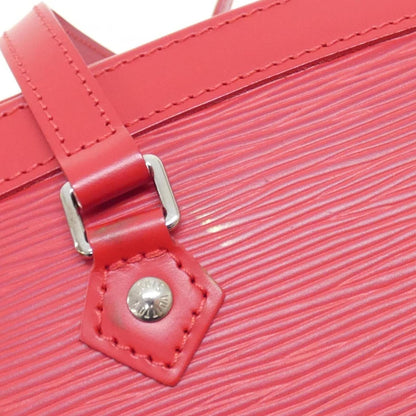 Louis Vuitton Red Leather Madeleine