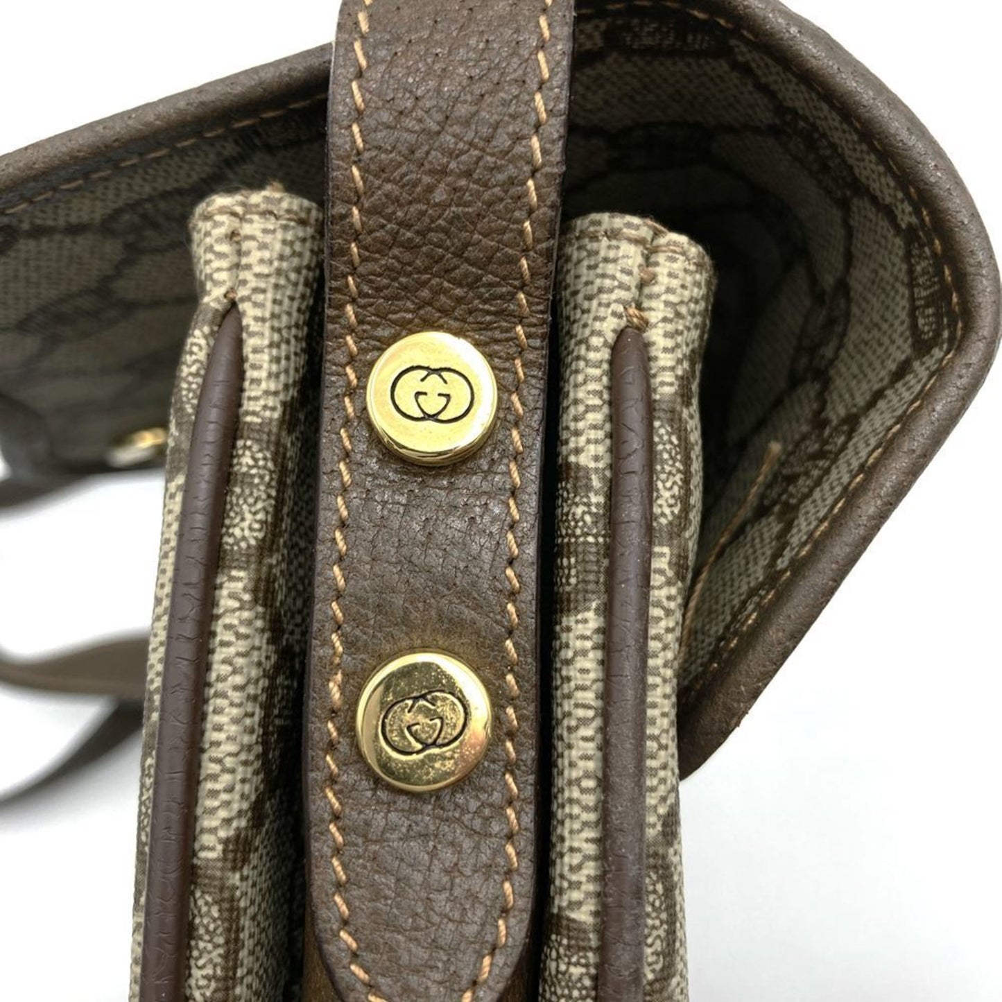 Gucci Brown Canvas Gg Supreme