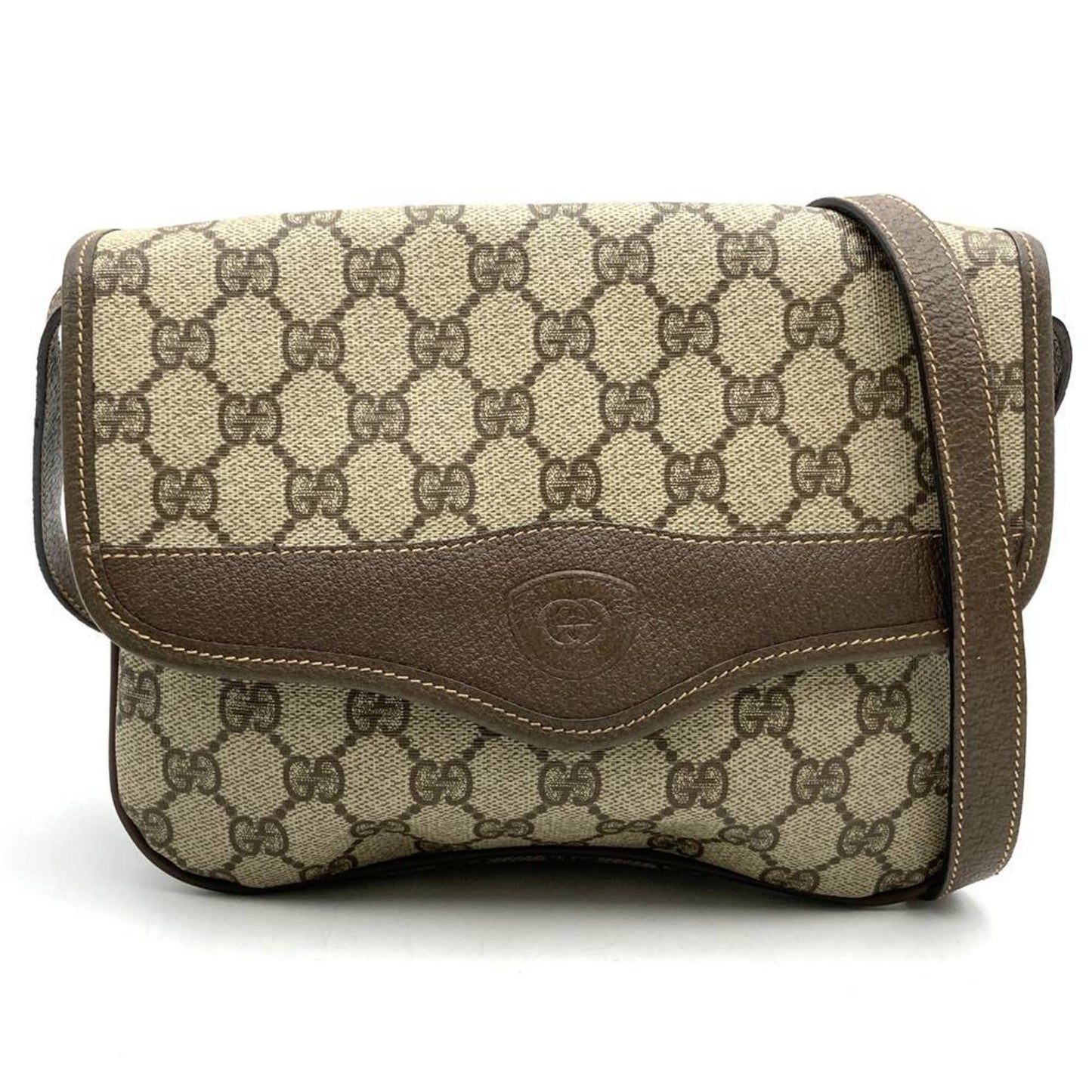 Gucci Brown Canvas Gg Supreme