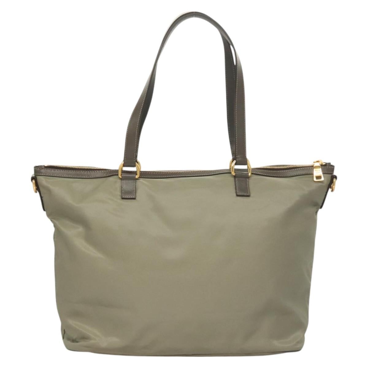 Prada Brown Nylon Re-nylon