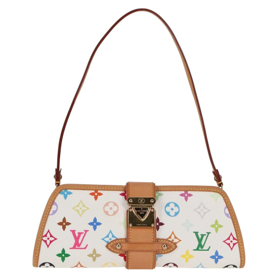 Louis Vuitton White Canvas Shirley