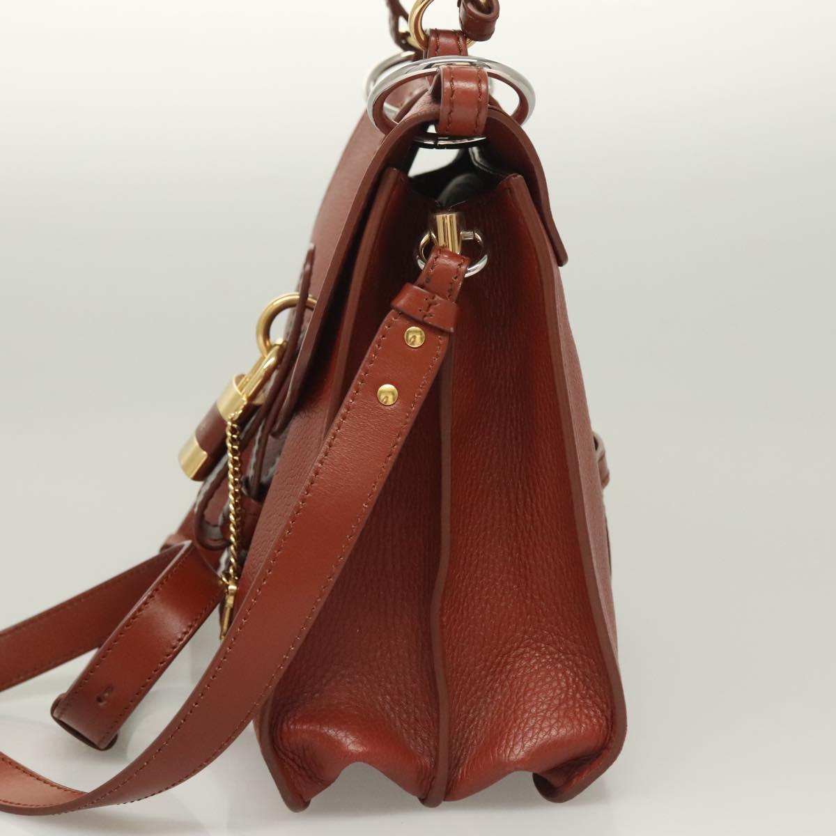 Chloé Brown Leather Aby