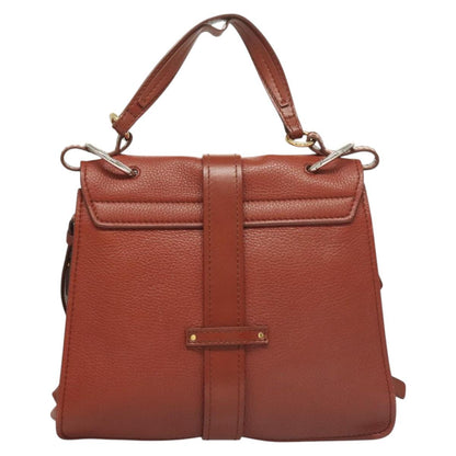 Chloé Brown Leather Aby