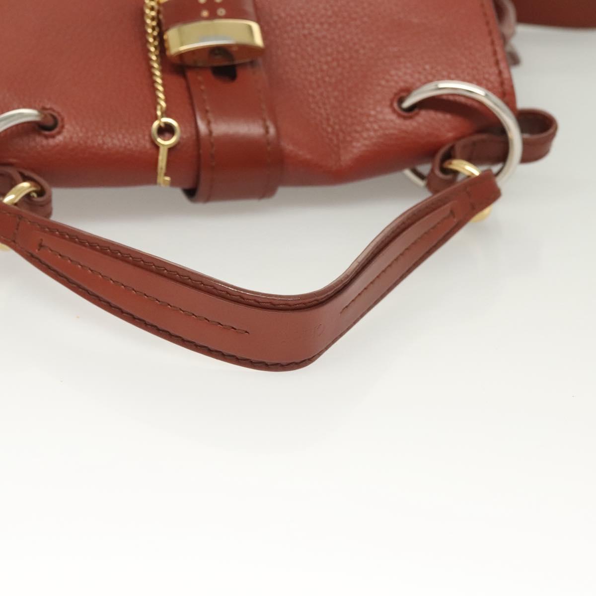 Chloé Brown Leather Aby