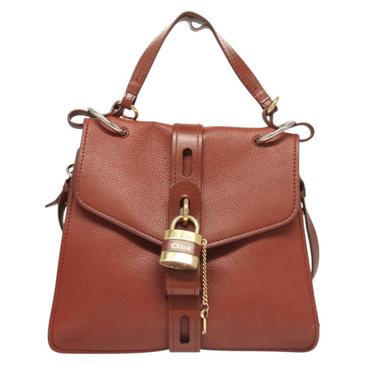 Chloé Brown Leather Aby