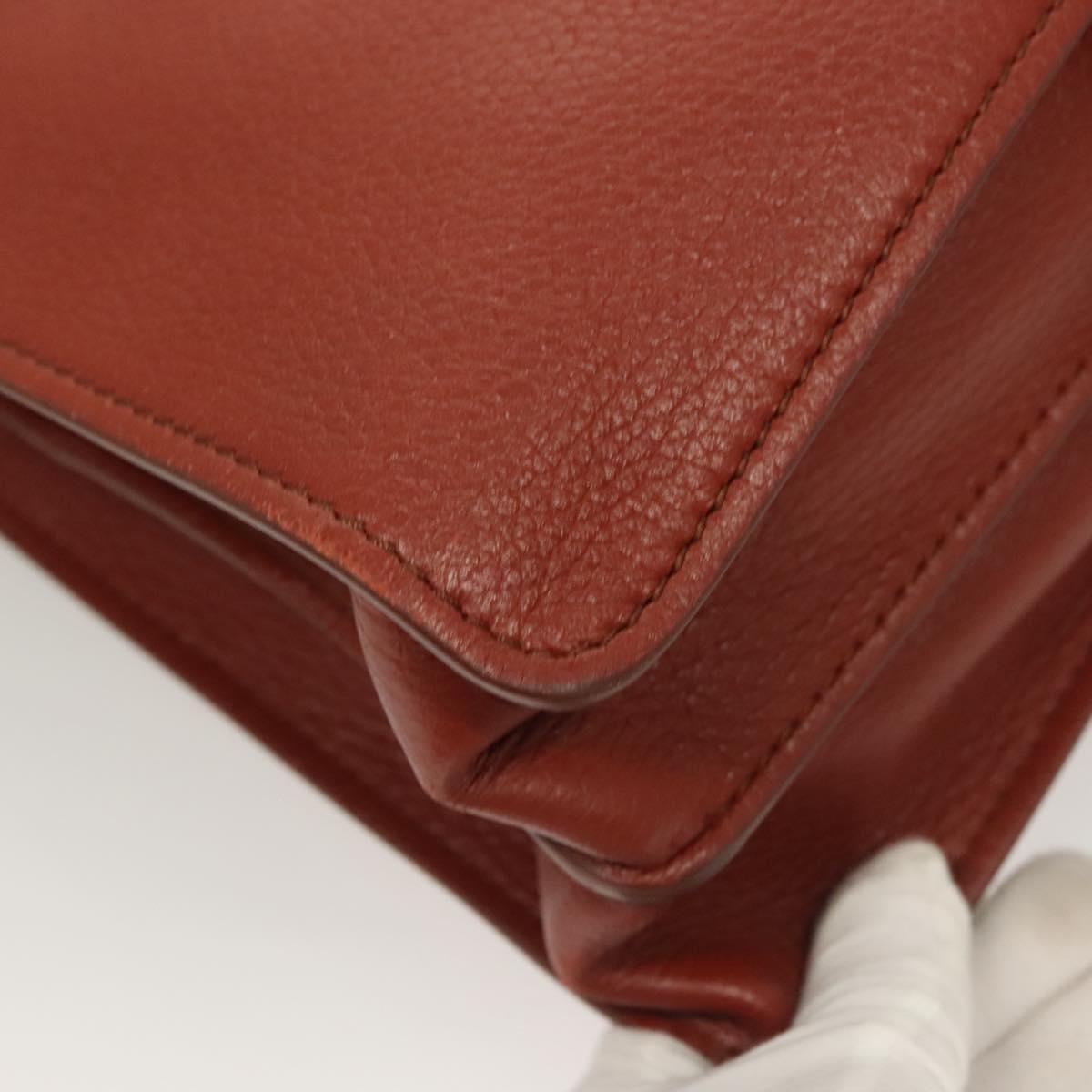 Chloé Brown Leather Aby