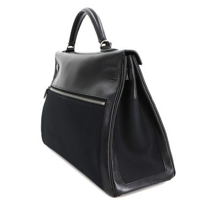 Hermès Black Leather Kelly Lakis