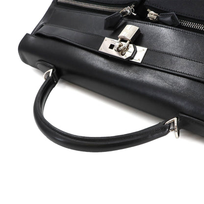 Hermès Black Leather Kelly Lakis