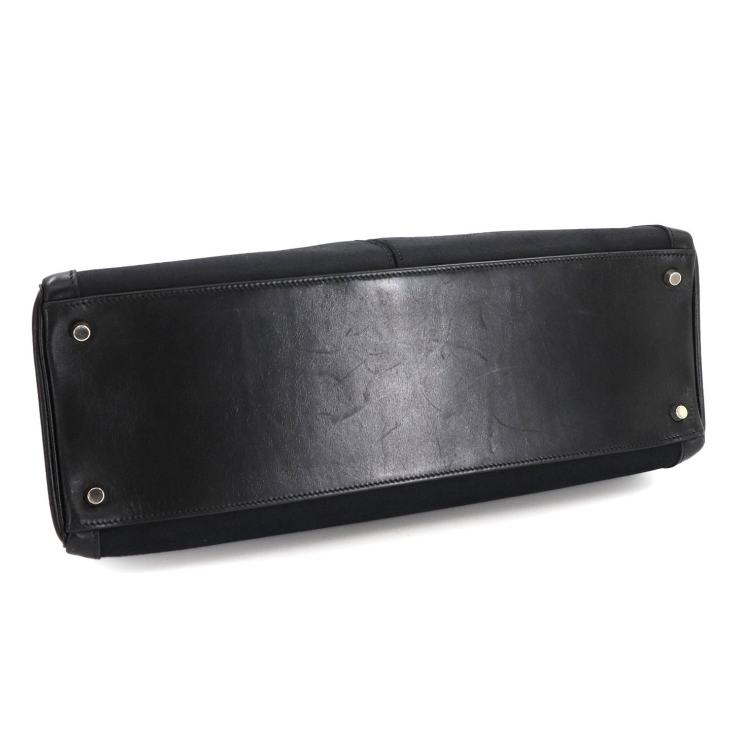 Hermès Black Leather Kelly Lakis