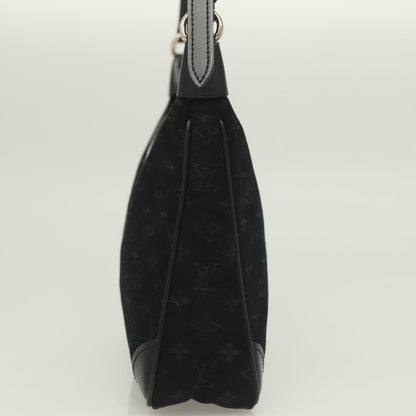 Louis Vuitton Black Silk Boulogne
