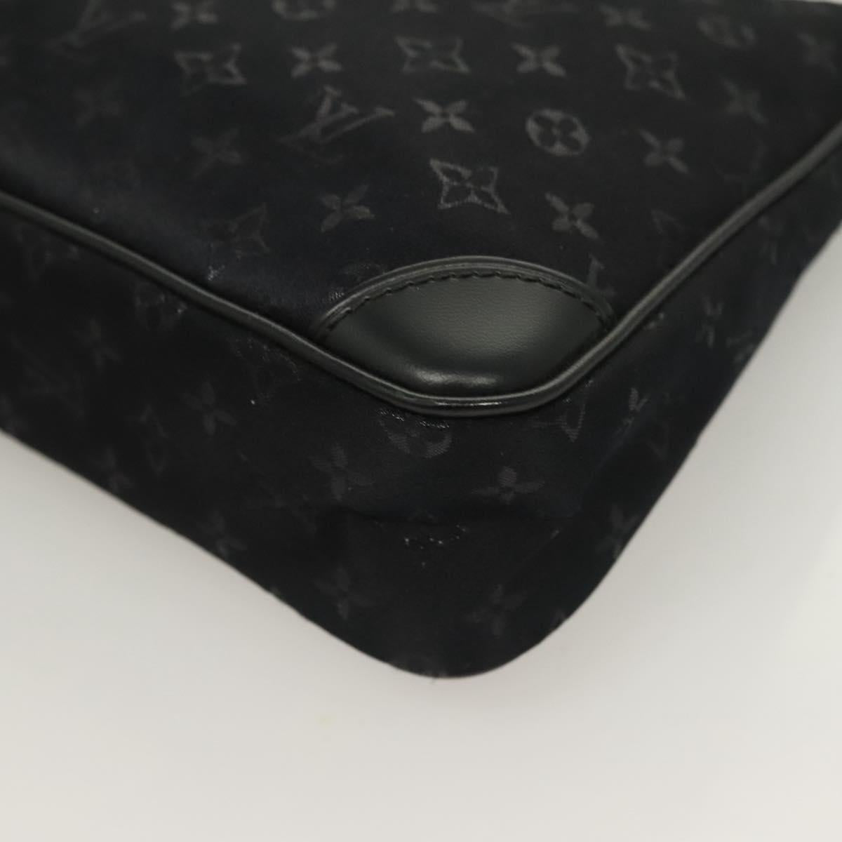 Louis Vuitton Black Silk Boulogne