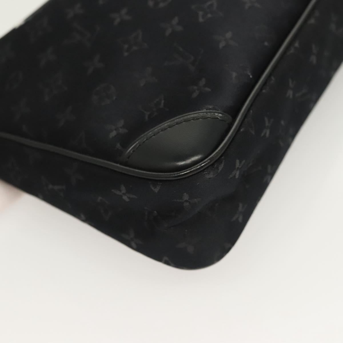 Louis Vuitton Black Silk Boulogne