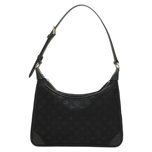 Louis Vuitton Black Silk Boulogne