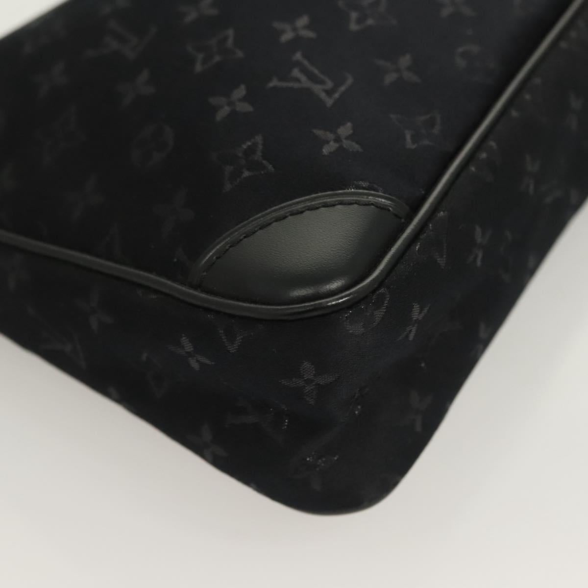 Louis Vuitton Black Silk Boulogne