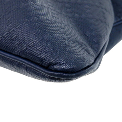 Gucci Blue Leather Diamante