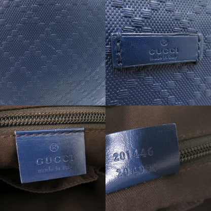 Gucci Blue Leather Diamante