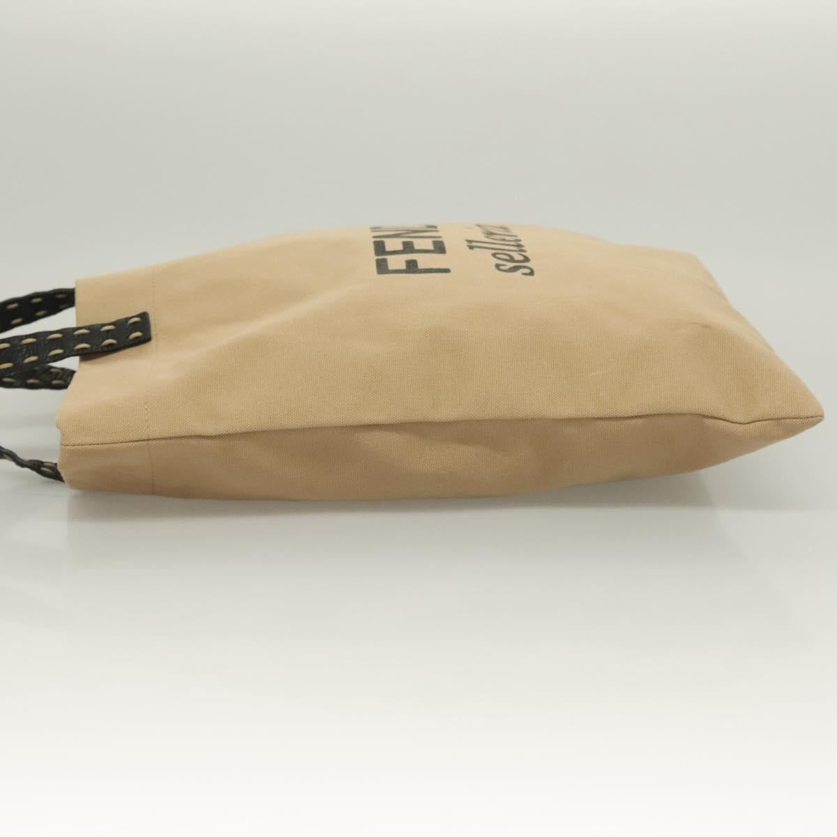 Fendi Brown Canvas Selleria