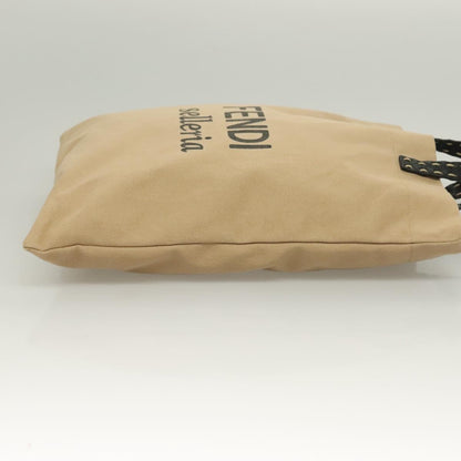 Fendi Brown Canvas Selleria