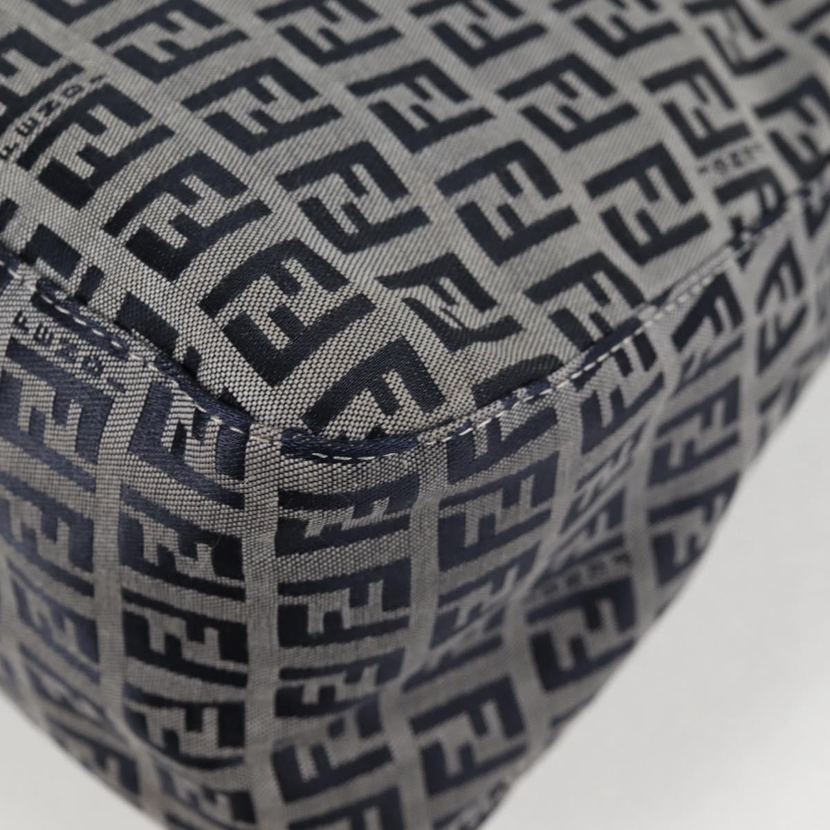 Fendi Blue Canvas Mamma Baguette