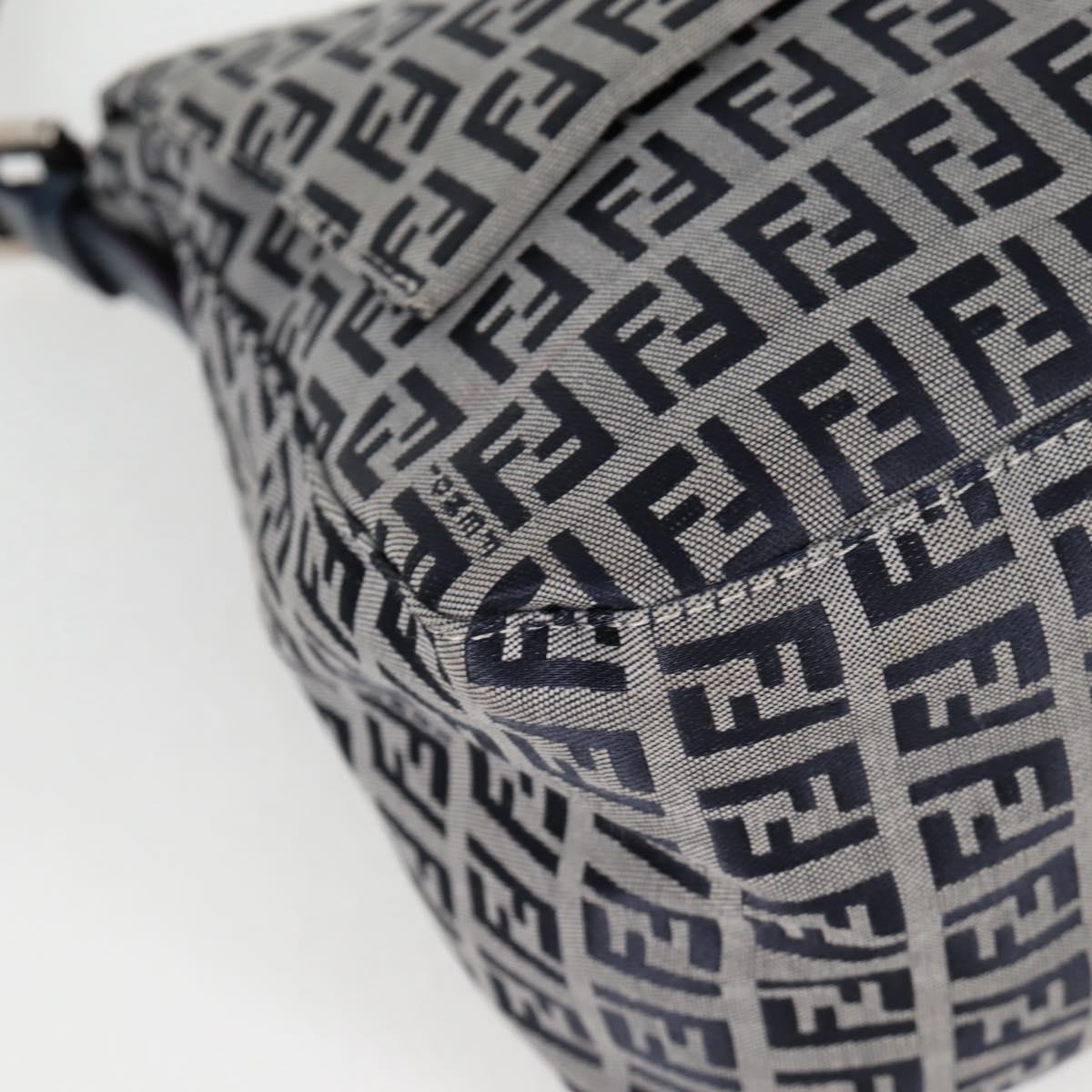 Fendi Blue Canvas Mamma Baguette