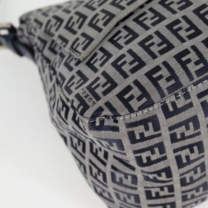 Fendi Blue Canvas Mamma Baguette