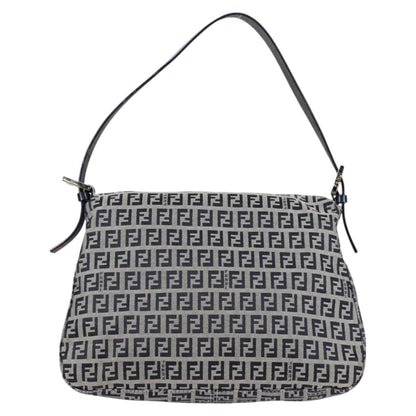 Fendi Blue Canvas Mamma Baguette