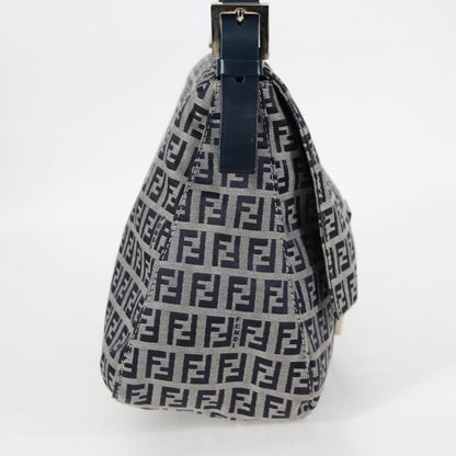 Fendi Blue Canvas Mamma Baguette