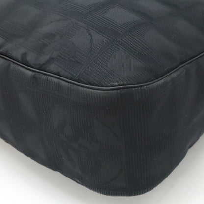 Chanel Black Canvas Travel Line