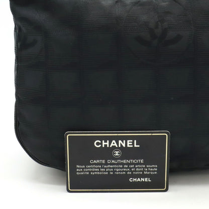 Chanel Black Canvas Travel Line