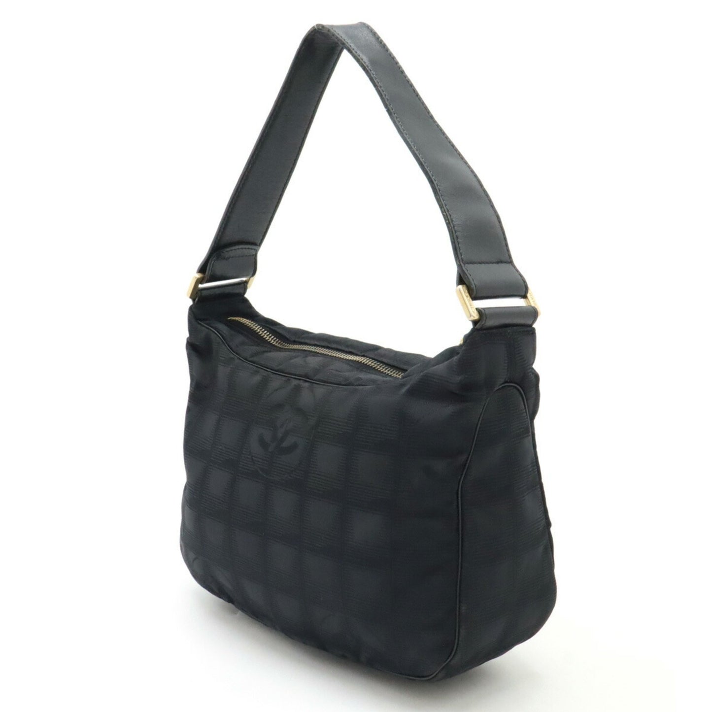 Chanel Black Canvas Travel Line