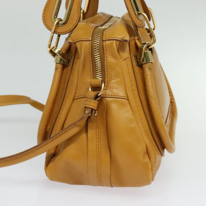 Chloé Yellow Leather Paraty