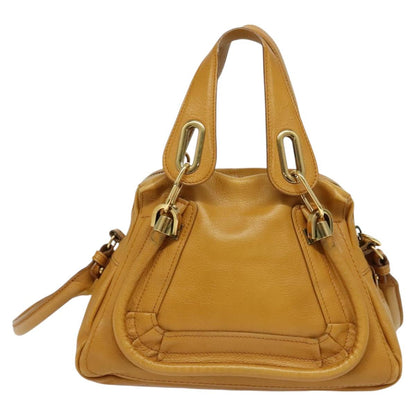 Chloé Yellow Leather Paraty