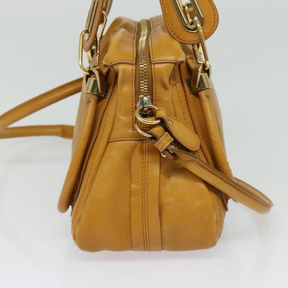 Chloé Yellow Leather Paraty