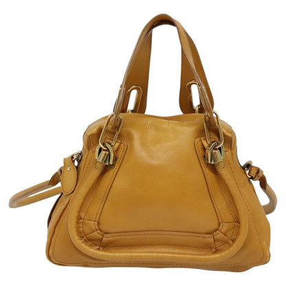 Chloé Yellow Leather Paraty