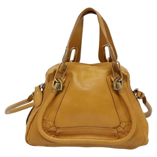 Chloé Yellow Leather Paraty