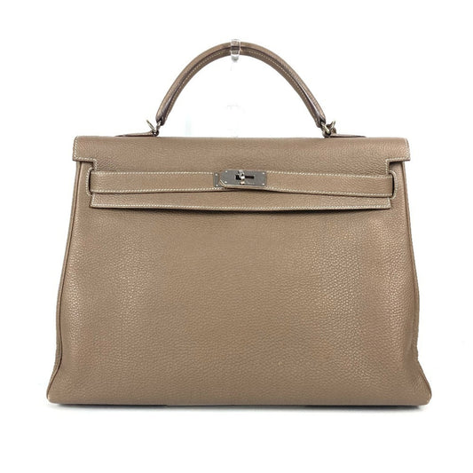 Hermès Brown Leather Kelly 40