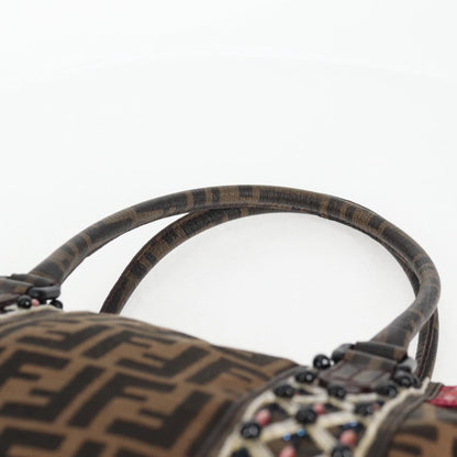 Fendi Black Canvas Zucca