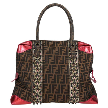 Fendi Black Canvas Zucca