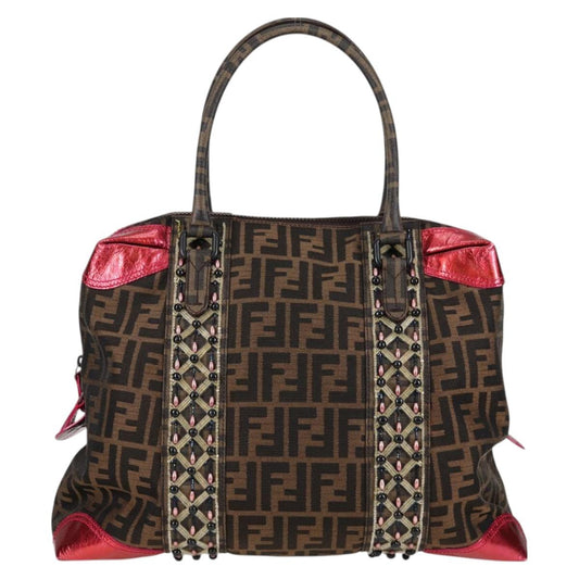 Fendi Black Canvas Zucca