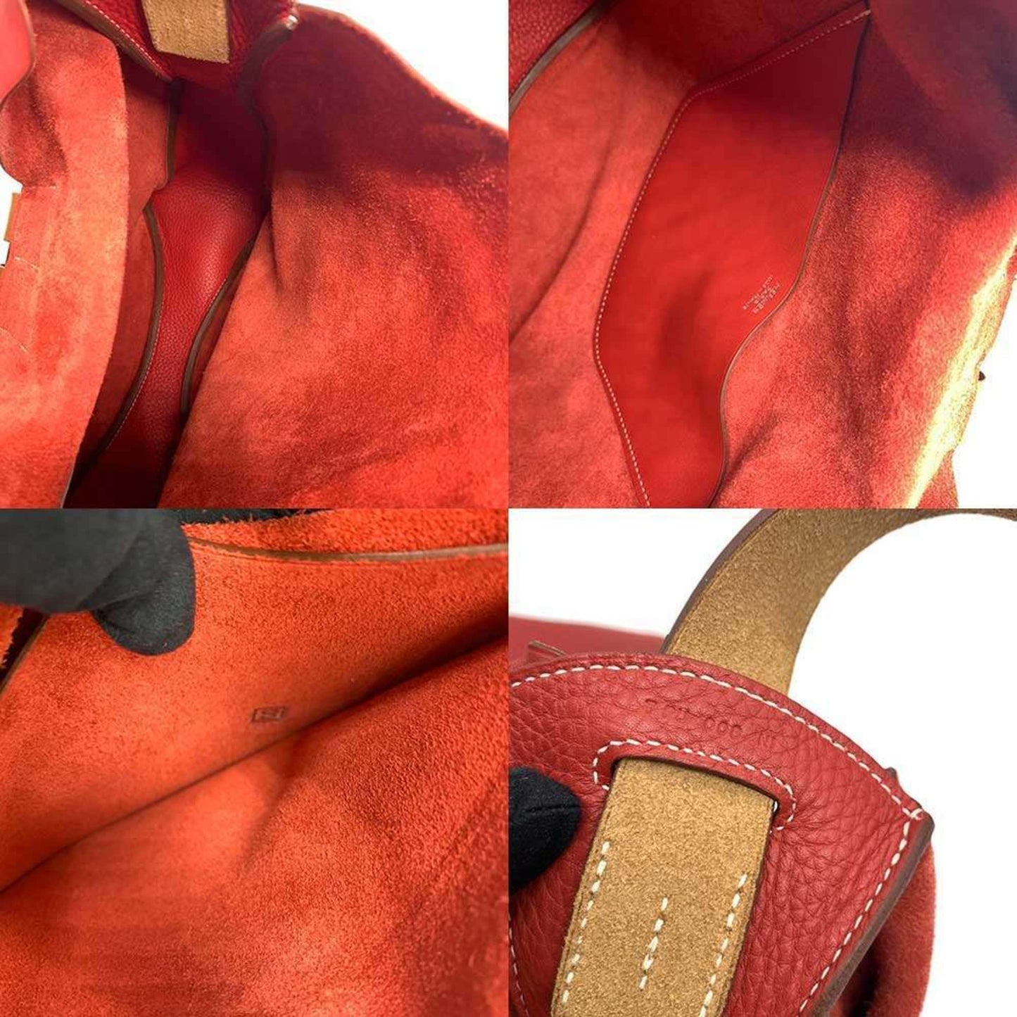Hermès Red Leather Virevolte