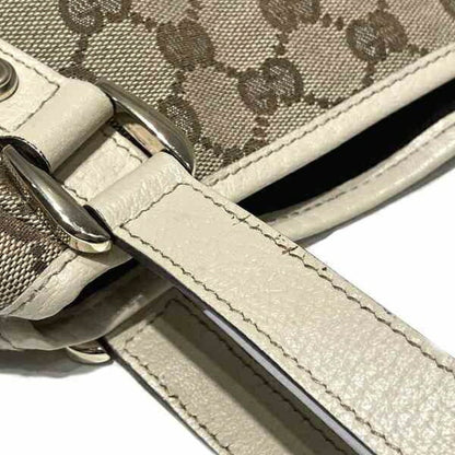 Gucci Brown Canvas Abbey