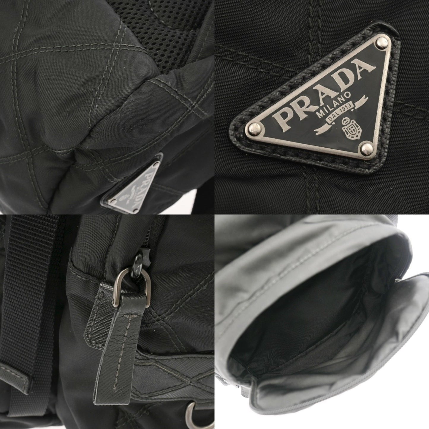 Prada Black Nylon Re-nylon