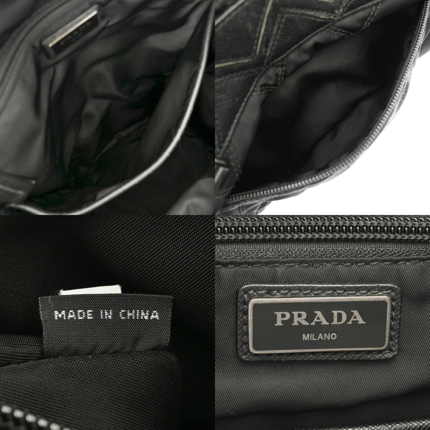 Prada Black Nylon Re-nylon