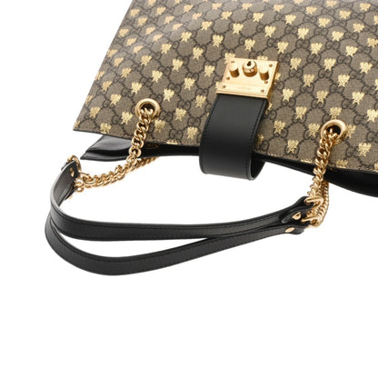 Gucci Brown Canvas Padlock