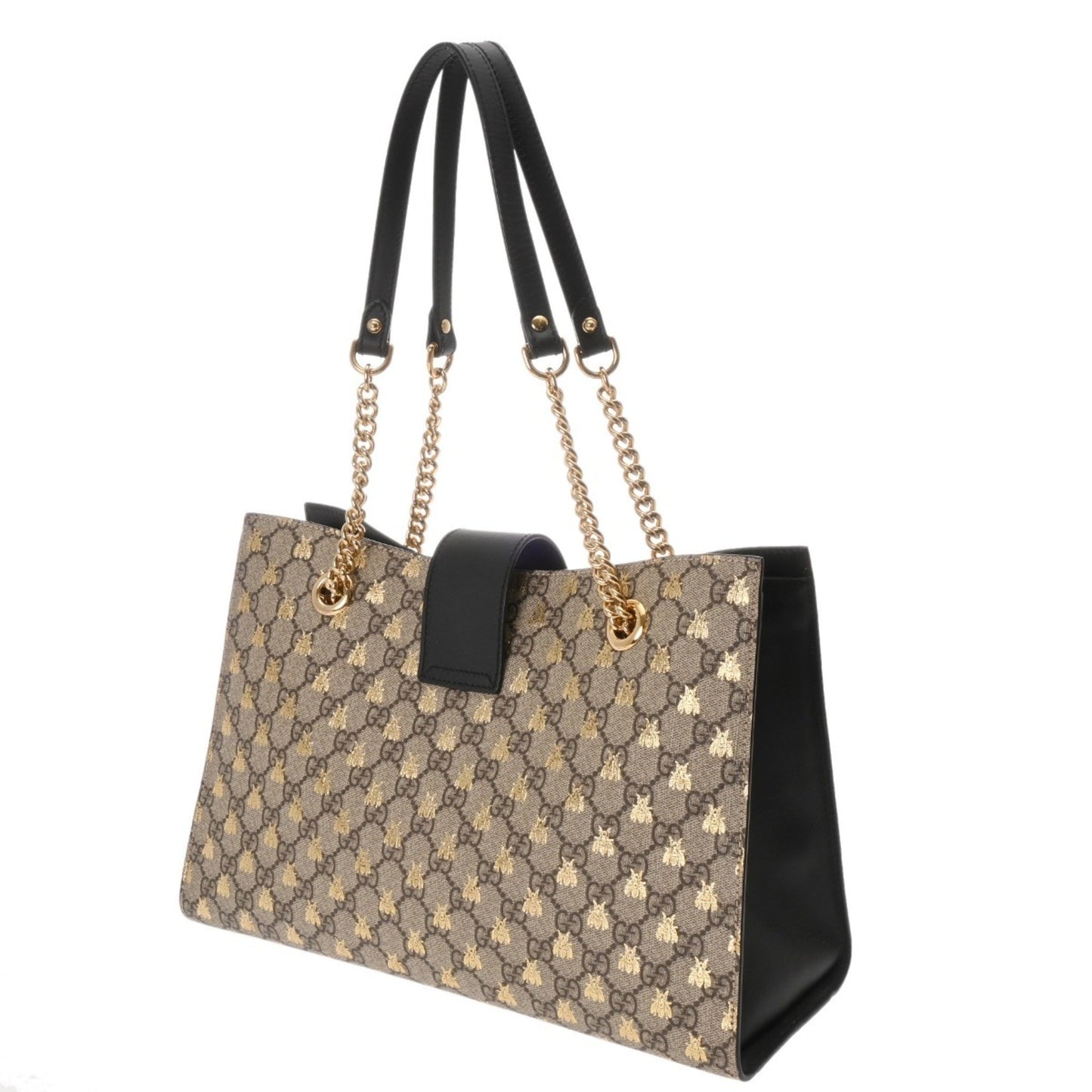 Gucci Brown Canvas Padlock