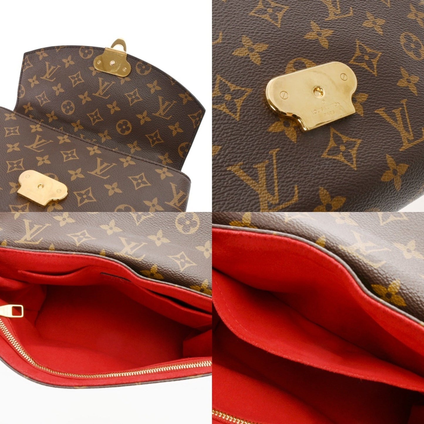 Louis Vuitton Brown Canvas Saint Placide