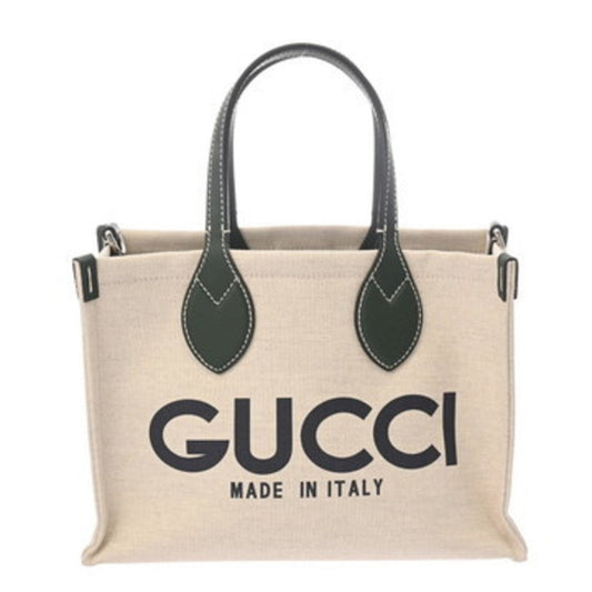 Gucci Brown Canvas Gucci Print