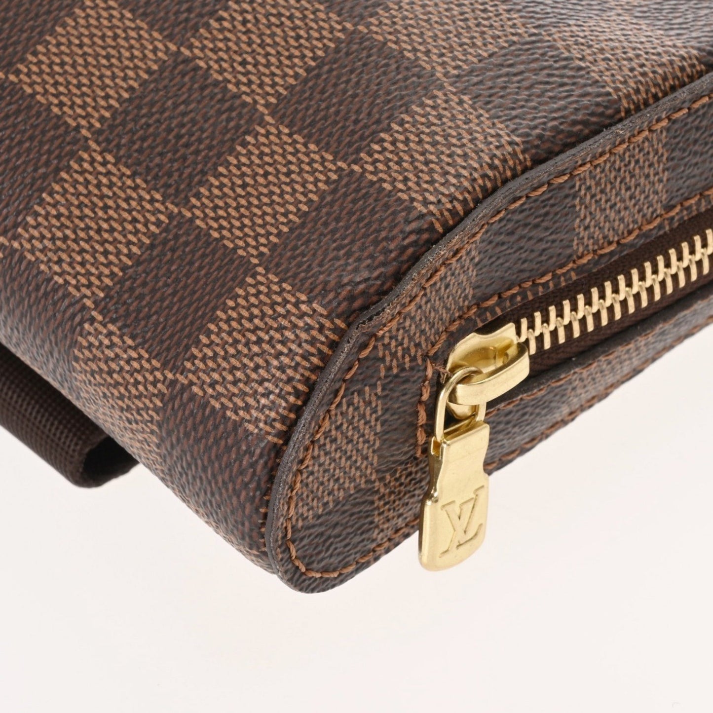Louis Vuitton Brown Canvas Geronimo